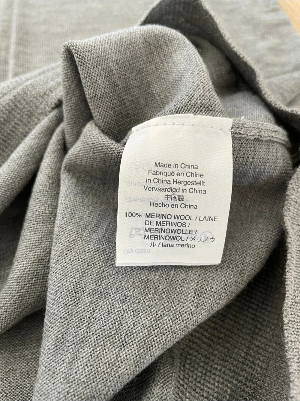 J. Crew Gray Crewneck Sweater